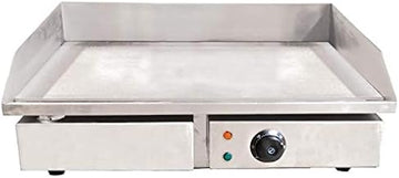 22-INCH STAINLESS STEEL GRIDDLE WITH SMOOTH SURFACE