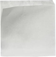 White 2-Side Opening Greaseproof Kraft Paper Bag, 6.5x6.5 Inches, 1000 Count by Packnwood