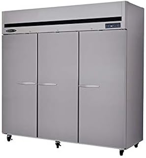 Kool-It KBSR-3 81" Three-Section Triple Door Reach-in Refrigerator, 66.7 Cubic Feet