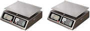 TORREY LPC40L Electronic Price Computing Scale, Rechargeable Battery, Stainless Steel Construction, 100 Memories, 8 Direct Access Keys, 40 lb (2-(Pack))