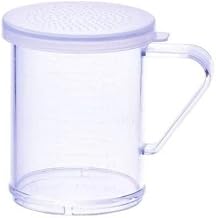 PDG-10CS - 10 oz Dredge with Clear Snap-on Lid - Small