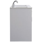 Elegant Decor 60" - Double / Grey / Traditional Bathroom Vanities