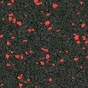 ROPPE Recoil Rubber Fitness Puzzle Tile Flooring ARP118636354, Interlock, Red, 4" L X 36" W