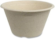 World Centric CUSC2NLFP Fiber Cups, 2 Oz, 2.42 Diameter X 1.36h, Natural, Paper, 2,000/carton