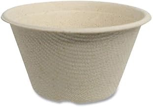 World Centric CUSC2NLFP Fiber Cups, 2 Oz, 2.42 Diameter X 1.36h, Natural, Paper, 2,000/carton