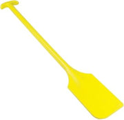 Remco - A Vikan Company 67756 Yellow Polypropylene Paddle Scraper without Holes, 13" L x 6" W, 40" OAL