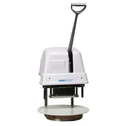 STAINLESS STEEL MANUAL MEAT TENDERIZER by Omcan – DIMENSIONS: 18" x 18" x 37" (Handle included), White, Model 11060