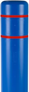 BollardGard 8" x 72" Bollard Cover Blue - Innoplast (Blue red Tape)