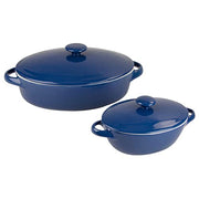 10 Strawberry Street Blue / 10" & 7" / Covered Casserole Casseroles