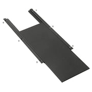 Sliding Mouse Tray for Mobile Computer Cabinets by Global Industrial – Steel, Black, Model 273113