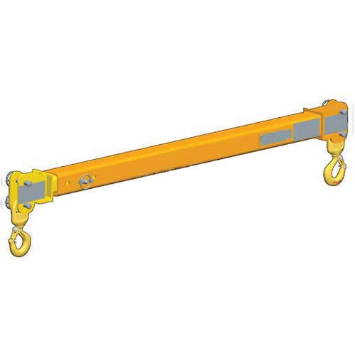 8-14' Spread Beam Telescoping Adjustable by M&W – Safety Yellow, Model 12848