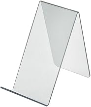 Azar Displays 515425 3.5-Inch Width by 7.5-Inch Depth by 6.5-Inch Height Acrylic Easel Display, 10- Pack