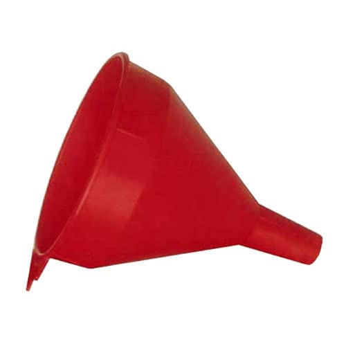 6-Quart Red Polyethylene Funnel by Funnel King – 6 Quart, Plastic, Red, Model 32005