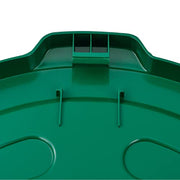 Global Industrial Green / 27-1/2" Diameter x 2-1/2"H / Industrial Kitchen Trash Cans