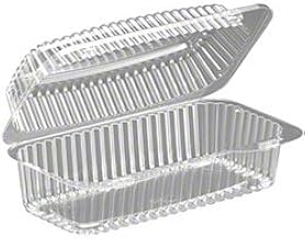 INLINE PLASTICS VPP781 HOAGIE Container PET CASE of 300