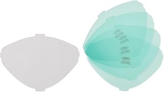 Jackson Safety 46640 455 Flip Face Shield Replacement Windows for Welding Helmet (Pack of 5)