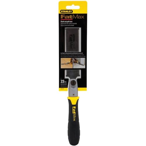 STANLEY One Size / Flush Cut / Black, Yellow Handsaws