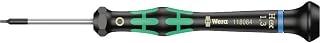 Wera WER118064 05118064001 Kraftform Micro 2054 Hexagon Electronics Precision Screwdriver, 1.3mm Head, 40mm Blade Length