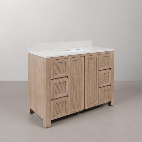 Water Creation 48" Width / Toffee Latte / 1 Bathroom Vanities