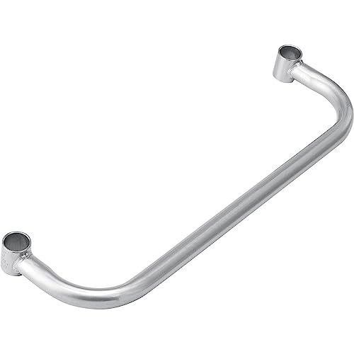 Poly-Z-Brite Safety Push Handle 21W by Nexel – Alloy Steel, Silver, Model AE21Z