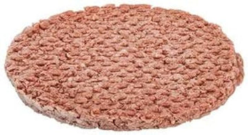 Double Red Provisions 80/20 2-1 Round Ground Beef Patty, 8 Ounce -- 20 per case.