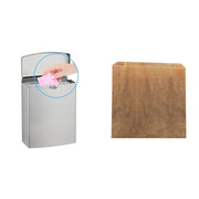 Bobrick Silver / 1 gallon / Flip Top + Kraft Liner Bag Categories