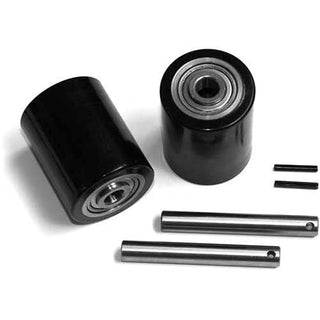 GPS Load Wheel Kit for Manual Pallet Jack by GPS - Generic Parts Service – 6"L x 4"W x 4"H, Polyurethane, Black, Model GWK-BTU-LW**