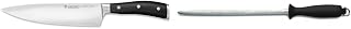 WÜSTHOF Classic IKON 8-Inch Chef's Knife & 10" Sharpening Steel