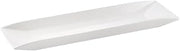 CAC China MX-RT92 Rect. Platter 23" Porcelain Rectangle, Super White, Set of 6