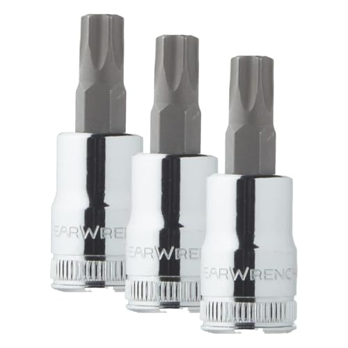 GEARWRENCH 1.85 in (Pack of 3) / Black / Tamper-Proof Torx Bit Star Drive