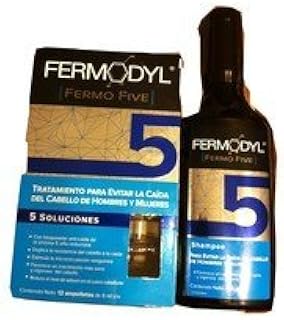 Fermodyl Fermo Five Set de Tratamiento (12 ampolletas) y Shampoo