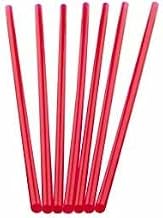 Cell O Core Red Giant Straw - Unwrapped, 10.25 inch - 1200 per case.