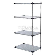 Galvanized Steel by Nexel – Galvanized Steel, Grey, Model A24246SZ