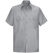 Red Kap 3X-Large / Grey / Solid Rip Stop Shirt Tops