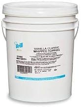 Brill Vanilla Classic Whipped Topping, 18 Pound -- 1 each.