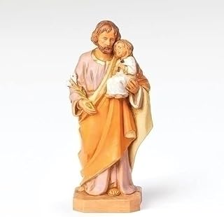 Fontanini by Roman Inc., Saint Joseph, 6.5" Collection, Nativity Figure and Accessories, Hand Sculpted and Painted