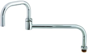 T&S Brass BF-0178-A Big-Flo Double-Joint Nozzle, 12-Inch Back and 6-1/2-Inch Front Section