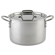 Winco 8 Quarts / Stock Pot TriPly / Silver Stockpots