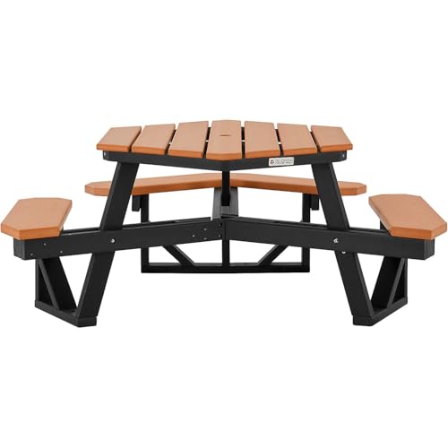 Global Industrial Cedar / Industrial / 1 Picnic Tables