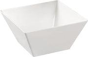 Yanco RM-405 Rome Square Bowl White - 18 oz - Pack of 48