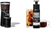 Brew Conical Burr Coffee Grinder, Matte Black + OXO Brew Rapid Brewer Bundle (Pack of 1)