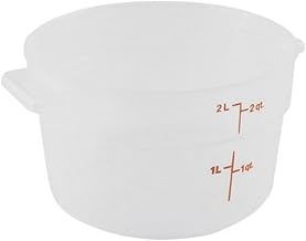 Cambro (RFS2PP190 2 Qt. Round Polypropylene Food Storage Container - Camwear