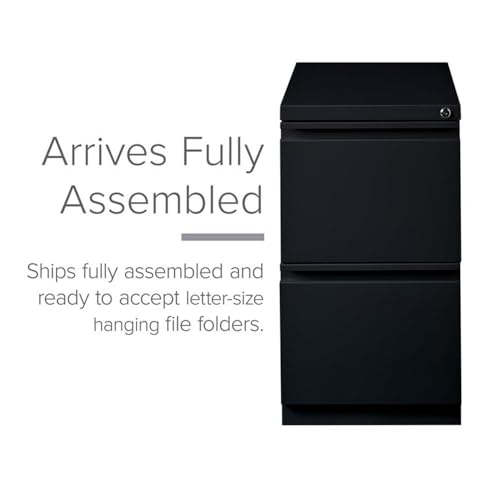 Hirsh Industries Black / Modern / One Size Mobile File Cabinets