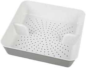 A-to-Z Supply 289-TG-PLFDS285, Floor Drain Strainer, 8-1/2", White | Square Design, 2-1/4" Deep, ABS Plastic Construction, White Finish, For Commercial Kitchens And Utility Areas
