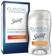 Secret Clinical Strength Invisible Solid Anti-Perspirant Deodorant (Pack of 6)