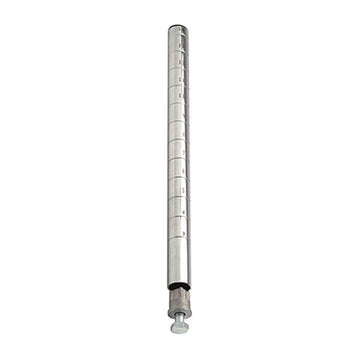Wire Shelving Post Chrome 74in by QUANTUM STORAGE SYSTEMS – Chrome, Model P74C