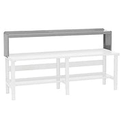 Riser - 96" W x 10-1/2"D x 12" H - Gray by Global Industrial – 10.5"L x 96"W x 12"H, Alloy Steel, Gray, Model 706438