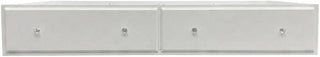 Furnifact Wood Composite Twin Trundle Bed Frame, Transitional Daybed with Trundle for Kids, Guest Room Twin Bed, White