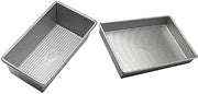 USA Pan Bread Loaf Pan + Rectangular Cake Pan | Nonstick & Quick Release Coating | Made in USA