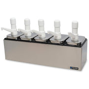 San Jamar 5 Pumps / Stainless / 1 Pump Dispensers